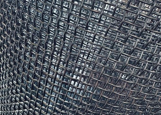 پرده شبكه بيني انعطاف پذير از فولاد ضد زنگ در رولها با انواع مختلف بافت برای استفاده در صنعت تصفيه