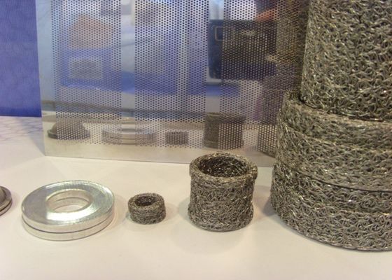 لوله شبكه سيمي تک رشته اي از فولاد ضد زنگ با دوام براي فيلتر