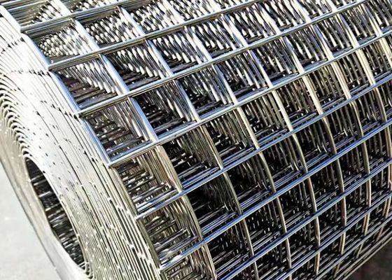 فولاد ضد زنگ دوامدار 2x2 شبكه سیم جوش برای تاسیسات فرآوری مواد غذایی