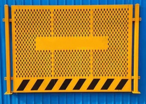 ورق فلزی پانچ شده دیوار خارجی 1.2*1.8 متر قاب صعود صفحه نمایش ضد افت