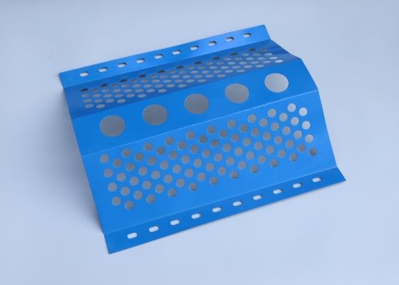 ورق های فلزی پانچ شده با سوراخ مربعی 2.4 متری ورق های ایمنی و تهویه چند منظوره