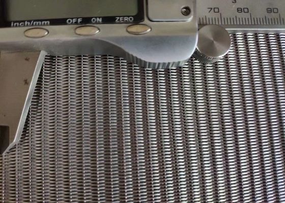 پارچه مش سیم فیلتر فولاد ضد زنگ ساده هلندی بافت AISI304 غیر زنگ زده