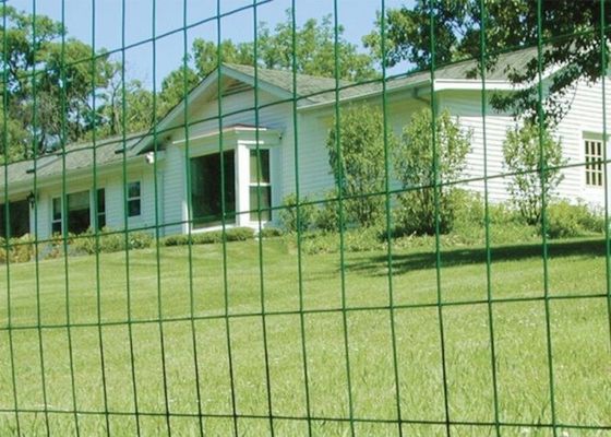 رول مش سیم با روکش سبز 0.35mm-6mm رول حصار کشی مش سیم جوش داده شده ضد پیری