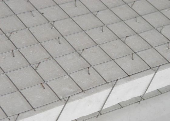 پانل های مش سیم جوش داده شده BWG14 به BWG24 4x4 برای دیوار پانل های 3 بعدی EPS ضد زنگ