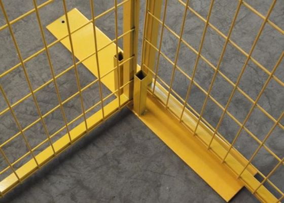 پانل های مش سیم با روکش Pvc ضد خوردگی SGS پانل حصار موقت کانادا