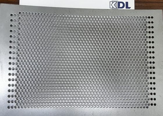ورق شیشه ای سوراخ گرد از فولاد ضد زنگ با پوشش PVC