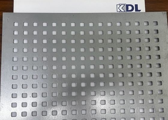 ورق شیشه ای سوراخ گرد از فولاد ضد زنگ با پوشش PVC