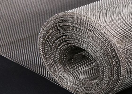 رول های صفحه نمایش از فولاد ضد زنگ 0.02-50.8mm Aperture SS 316 Twill Weave برای کاربردهای صنعتی