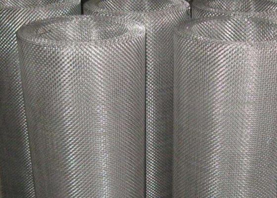 رول های صفحه نمایش از فولاد ضد زنگ 0.02-50.8mm Aperture SS 316 Twill Weave برای کاربردهای صنعتی