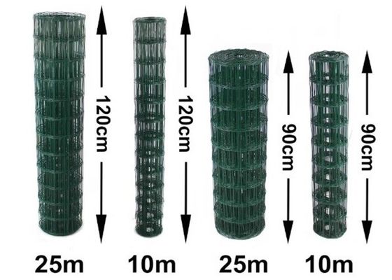 شبکه سیم جوش شده پوشش PVC مقاوم در برابر خوردگی با قطر سیم 0.5mm-6.0mm