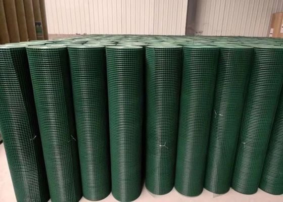 شبکه سیم جوش شده پوشش PVC مقاوم در برابر خوردگی با قطر سیم 0.5mm-6.0mm