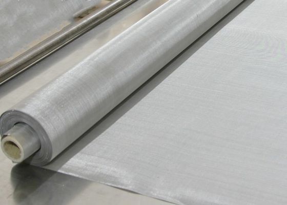 0.03-50.8mm Mesh Size Steel Wire Screen با درمان لبه خام