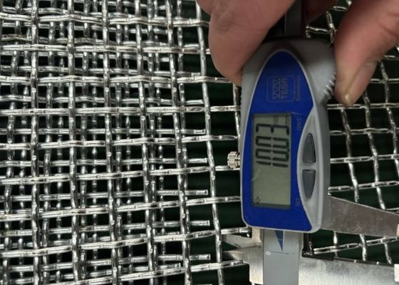 0.03-50.8mm Mesh Size Steel Wire Screen برای عملکرد فیلتر موثر