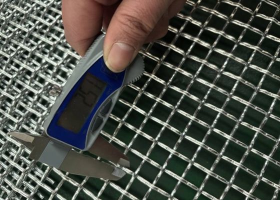 0.03-50.8mm Mesh Size Steel Wire Screen برای عملکرد فیلتر موثر