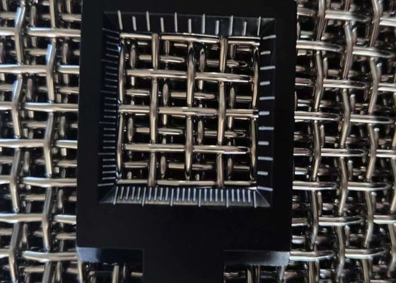 نوع بافت تراش ساده فولاد ضد زنگ برای غربالگری و فیلتر کردن اسید / قلی عرض 0.03m-6.5m