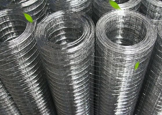 پرندگان 30M طول Welded Wire Mesh رول با گرم غوطه ور گالوانیزه سطح پایان درمان