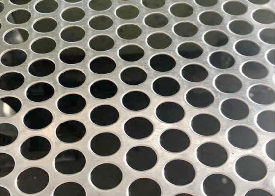 تهویه و فیلتراسیون دود ورق میش سوراخ شده 0.1mm-12mm ضخامت