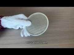 صفحه اکسترودر پلاستیکی با قاب آلومینیومی 1-800 مش صفحه اکسترودر فولاد ضد زنگ