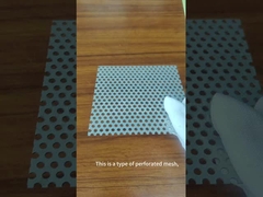 تهویه و فیلتراسیون دود ورق میش سوراخ شده 0.1mm-12mm ضخامت