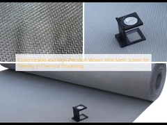 صفحه نمایش براق و با دقت بالا برای فیلتر کردن در پردازش شیمیایی